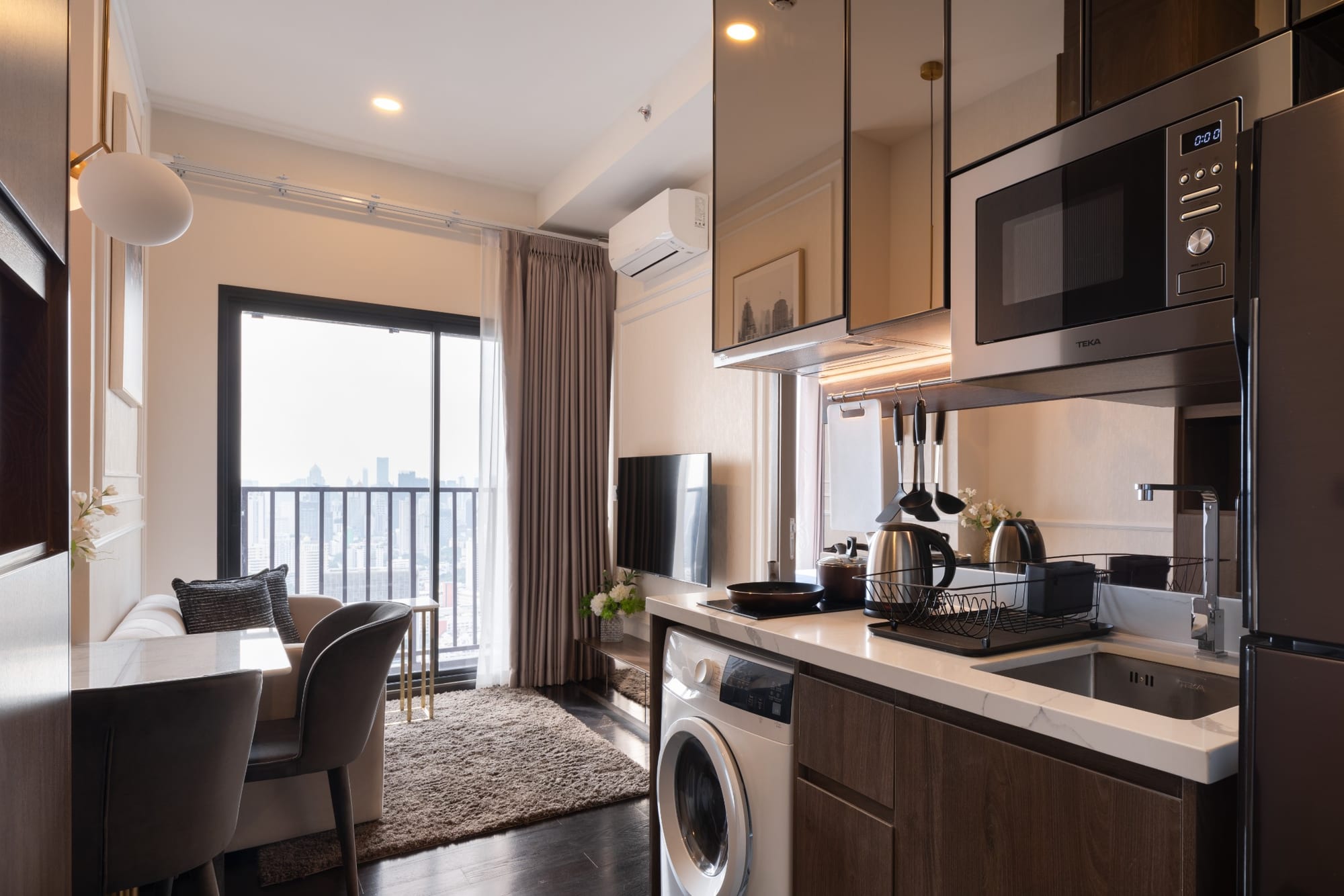 1-bed Condo for rent in Thonglor — 🔥 Condo for Rent – Park Origin Thonglor 1 Bedroom | 32 sq.m. | FREE Wi-Fi | Fully Furnished | Ready to Move In🔥
