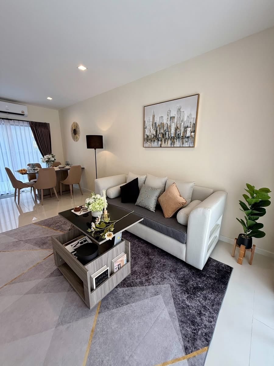 🔥 Eigen Rama 9 | Luxury Townhome | 182 SQ.M. | 3BR | Fully Furnished | Pet-Friendly 🔥