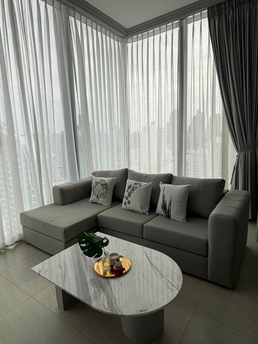 🔥 Tait Sathorn 12 | Premium Luxury 1BR in Sathorn | 52 SQ.M. | High Floor | Open City View | Modern Classic 🔥 3