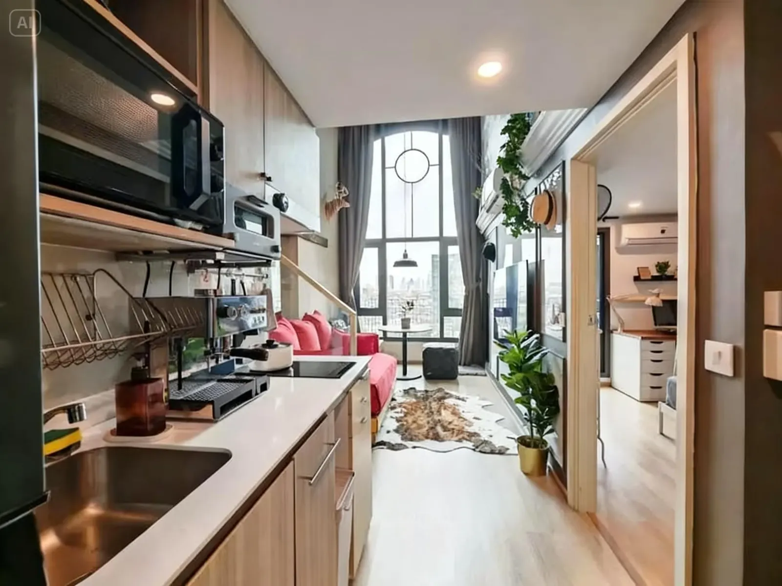 Stunning Value Duplex Penhouse 2-Bedroom Condo at Life Rama 4 – Asoke 2