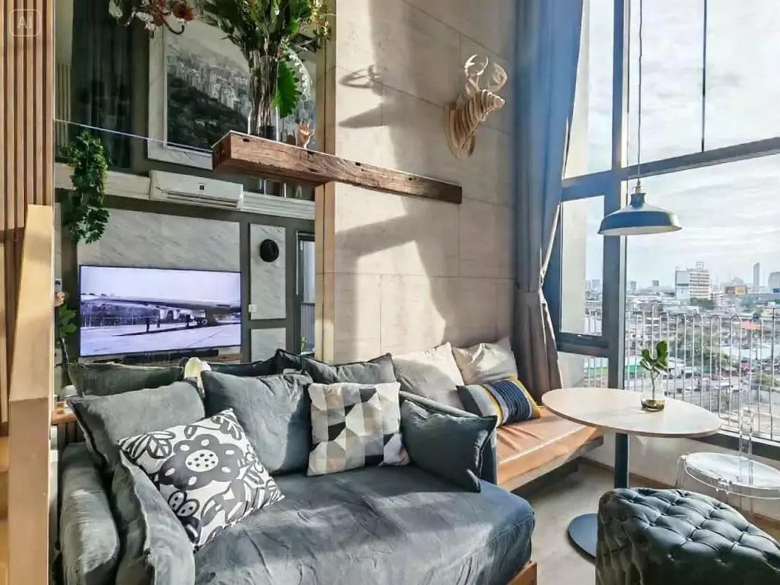 Stunning Value Duplex Penhouse 2-Bedroom Condo at Life Rama 4 – Asoke 7