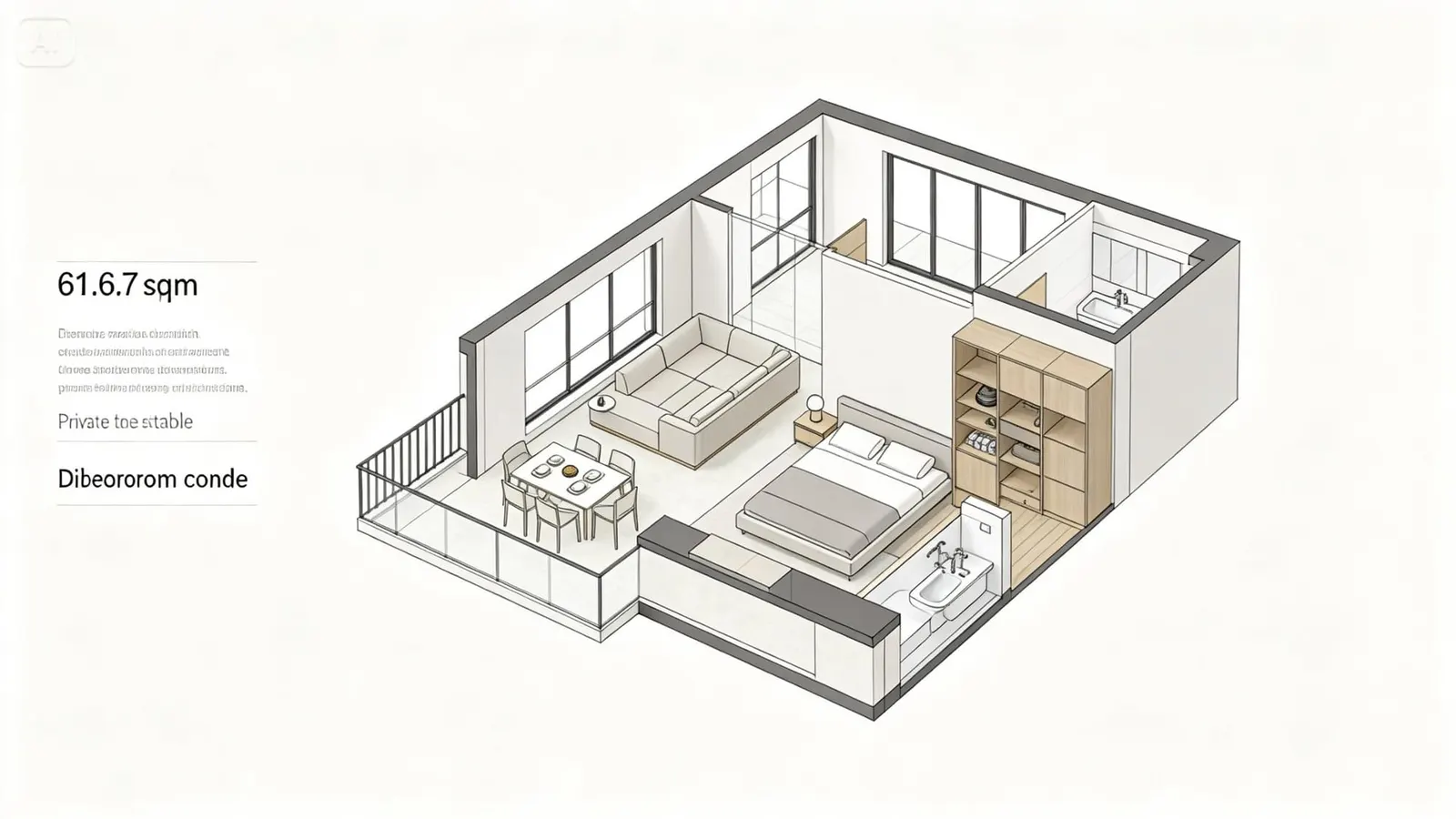 Elegant 1-Bedroom Residence at S47 Sukhumvit – Phrom Phong 3