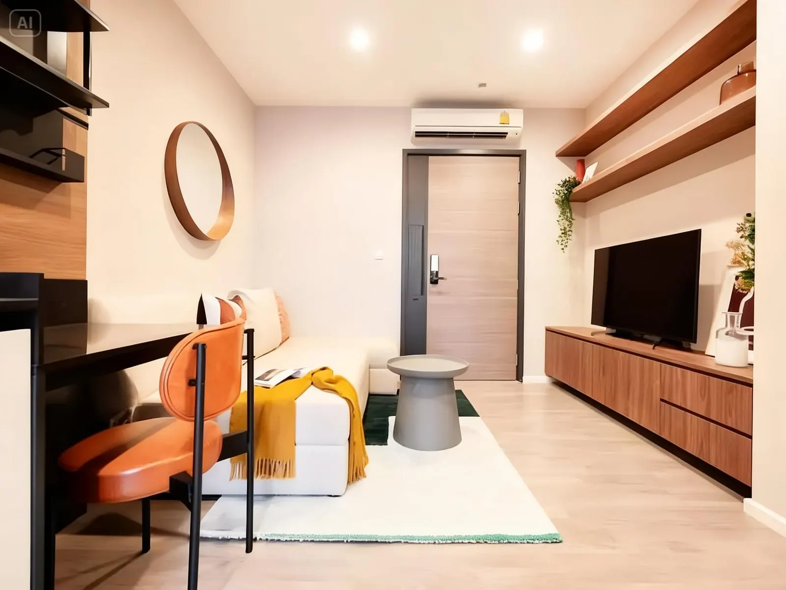 High-Floor 1-Bedroom Condo at The Room Sathorn - St. Louis 2