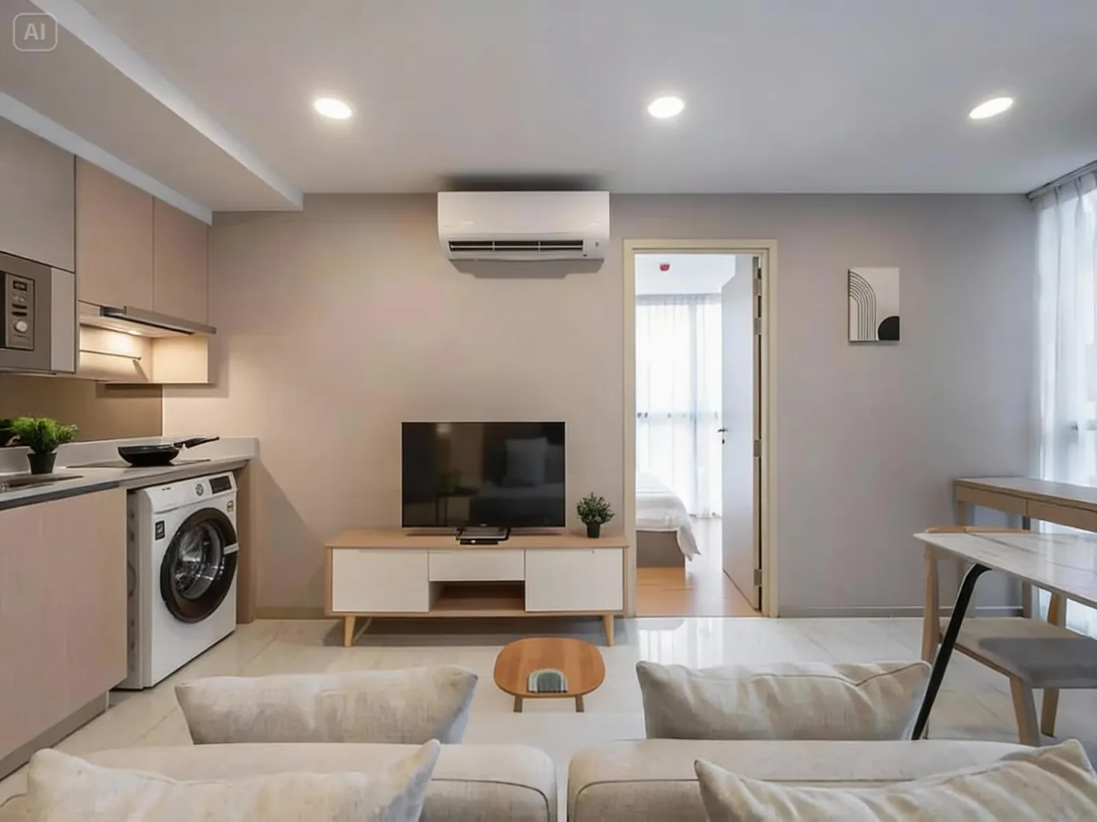 Contemporary 2-Bedroom Residence at Walden Asoke 2
