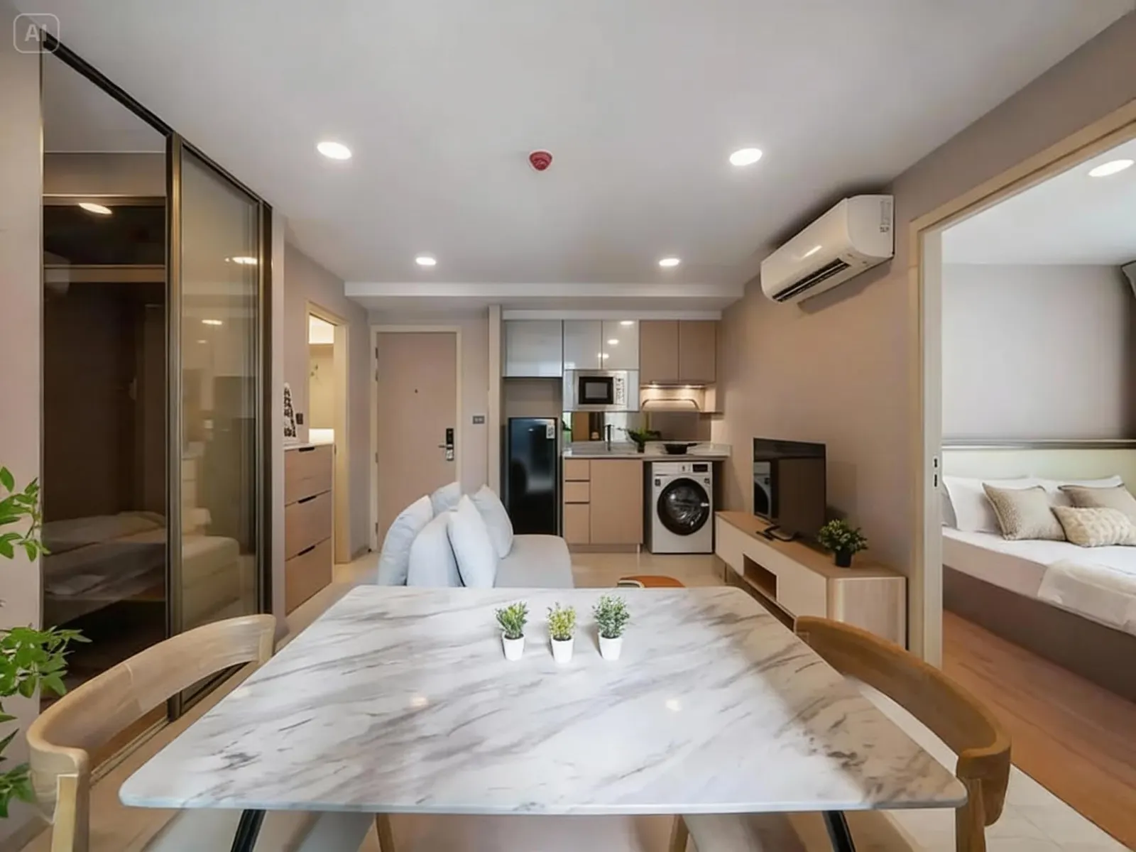 2-bed Condo for sale in Asoke — 2-bedroom condo · Asoke