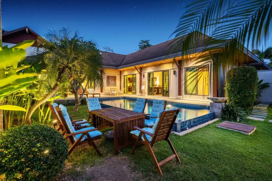 3-bed Villa for rent in Nai Harn — 3-bedroom villa · Nai Harn