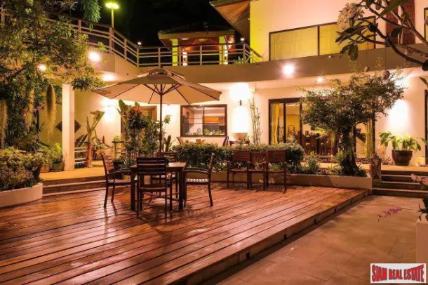 Panoramic Ocean and Lush Mountain Views from this Three Bedroom in Nai Thon 3