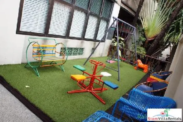 Raintree Village - Bright and Sunny Furnished Three Bedroom Condo for Rent on Phorm Phong 4