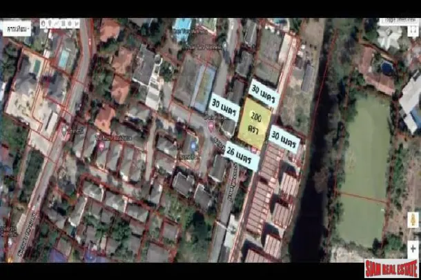 800 Sqm of Residential Land for Sale in Chaengwattana 3