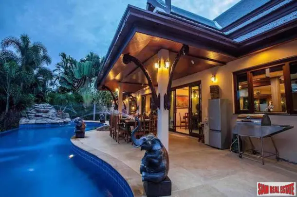 Private Peaceful Three Bedroom Pool Villa with Spectacular Karst Mountain Views in Ao Nang 2