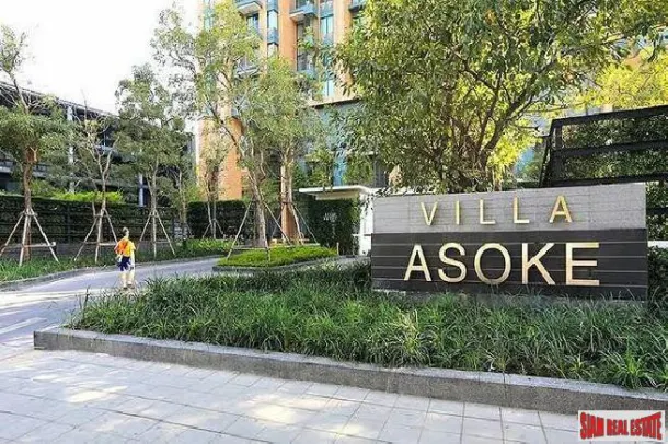 Villa Asoke - Luxury Two Bedroom Duplex for Rent in Phetchaburi MRT. 4