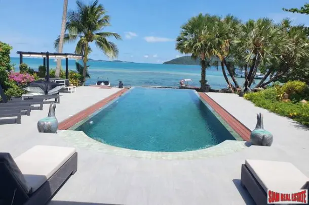 Villa Isabel - Beach Front Thai Style 4 Bed Villa for Rent at Thong Tanod Beach Taling Ngam, Koh Samui 2