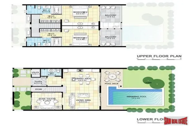 Oxygen Bangtao - Three Bedroom Townhome with Private Swimming Pool For Rent in Bang Tao - Renovated in 2022 4
