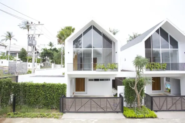 New Private 3 Bedroom House with Pool, Bang Rak, Koh Samui 2