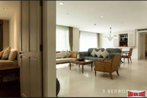 Sathorn 3 beds unit, luxurious Apartment for rent near Chong Non Si BTS. 3