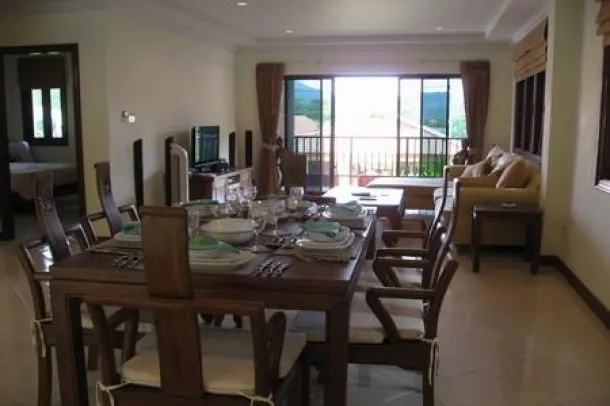 Two Bedroom Modern Thai House with a Communal Pool for Rental nearby Loch Palm 3