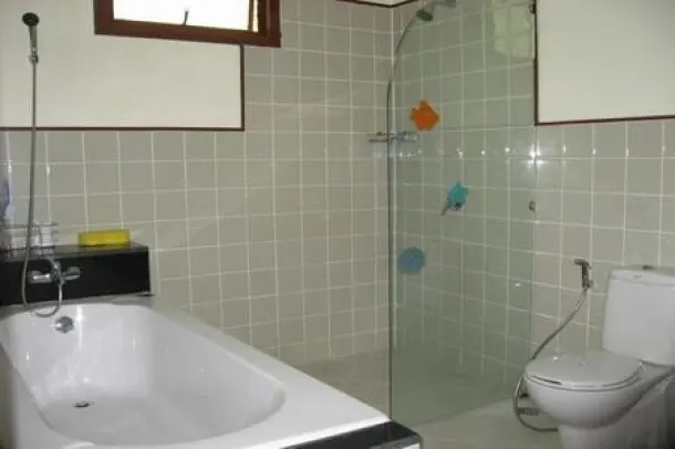 Two Bedroom Modern Thai House with a Communal Pool for Rental nearby Loch Palm 4