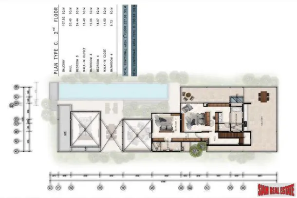 New Spacious & Open Four Bedroom Pool Villas for Sale in Cherng Talay 2