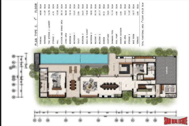 New Spacious & Open Four Bedroom Pool Villas for Sale in Cherng Talay 4
