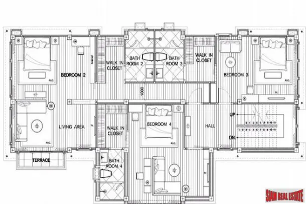 New Modern Five Bedroom Family-Style Home with Rooftop Terrace and 4 Parking Stalls for Sale in Ari 4