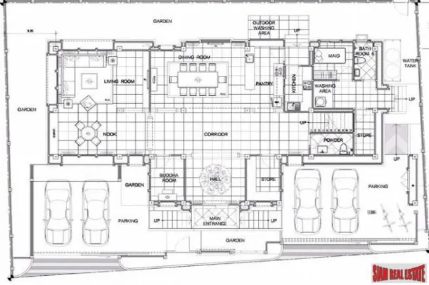 New Modern Five Bedroom Family-Style Home with Rooftop Terrace and 4 Parking Stalls for Sale in Ari 2