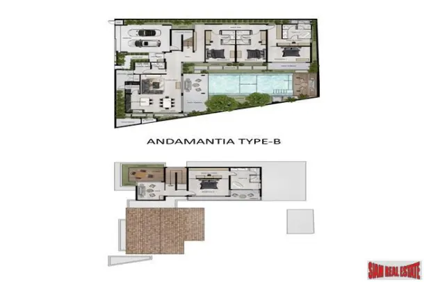 Four Bedroom Luxury Pool Villas in a Natural Setting for Sale in Thalang 4