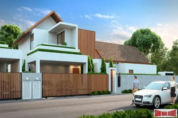 Four Bedroom Luxury Pool Villas in a Natural Setting for Sale in Thalang 2