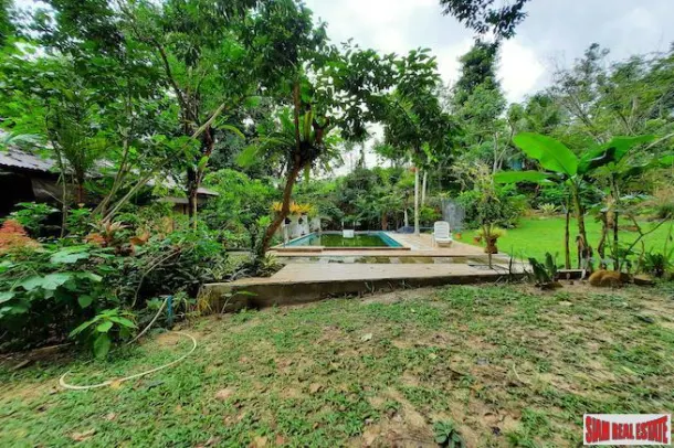 Large Private Six Bedroom Home for Sale Located in a Tropical Ao Nang Green Zone 4