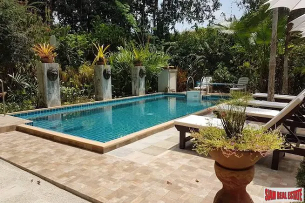 Large Private Six Bedroom Home for Sale Located in a Tropical Ao Nang Green Zone 3