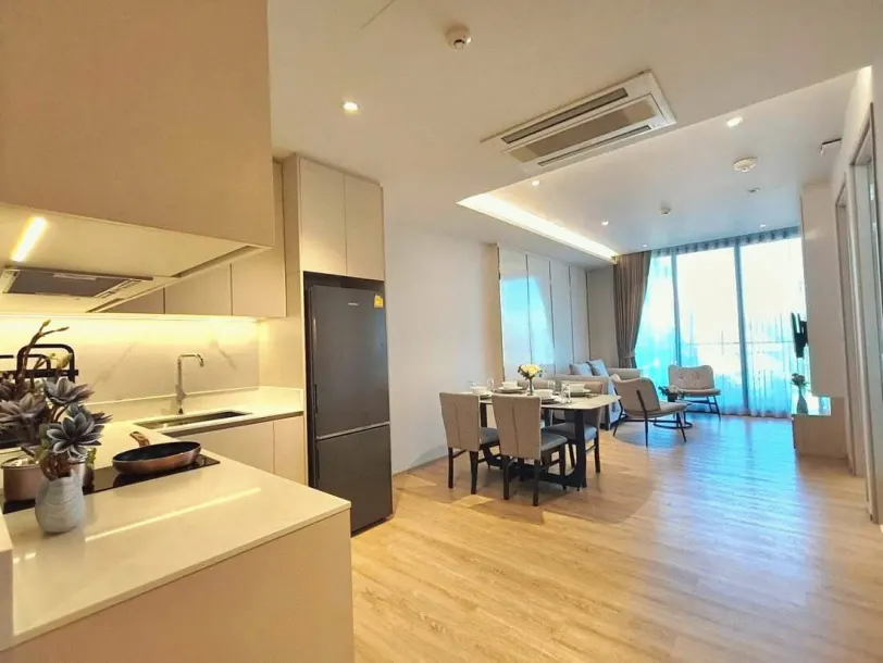 Service Apartment - Spacious Modern Two Bedroom For Rent With City Views In Bangna,Bangkok. 3