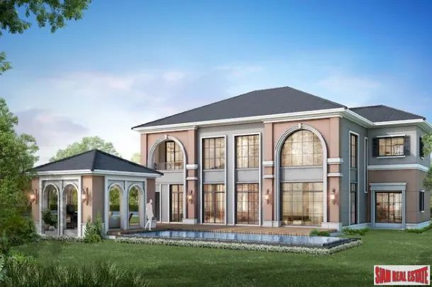 Exclusive 6 Bedroom Grand Pool Villas with Spacious Gardens, StepsÂ FromÂ BISP - For Sale in Koh Kaew 2