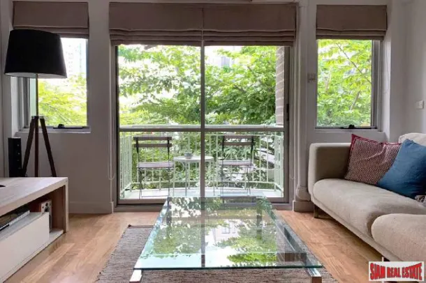 Raintree Villa - 2 Bedroom Thong Lo Corner Condo with 2 Balconies for Rent with Green Views from Two Balconies 2