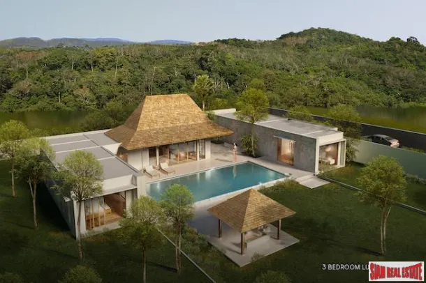 New Two, Three &amp; Four Bedroom Luxury Pool Villas for Sale in a Private Thalang Location 4