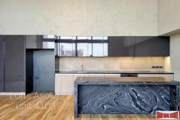 The Lofts Asoke - High Floor Duplex Condo for Rent with Clear City Views 3