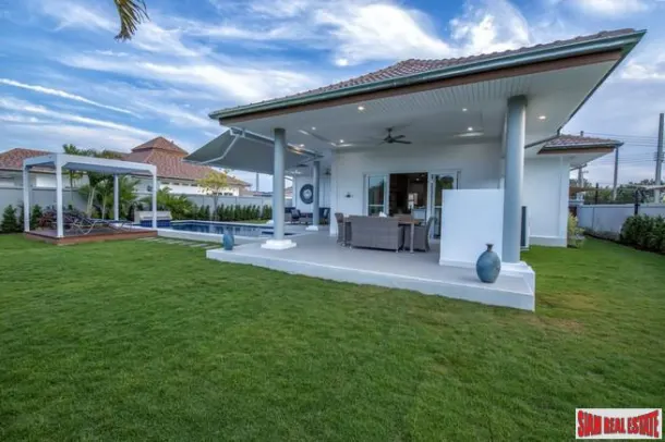 New Three Bedroom Private Pool House with Gardens &amp; BBQ Area for Sale in Hua Hin 3