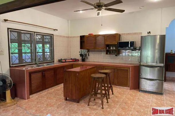 Unique 2 + 1 Bedroom Thai-Style House for Long-Term Rent in Nai Harn 2