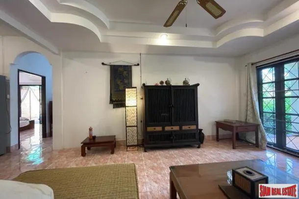 Unique 2 + 1 Bedroom Thai-Style House for Long-Term Rent in Nai Harn 3