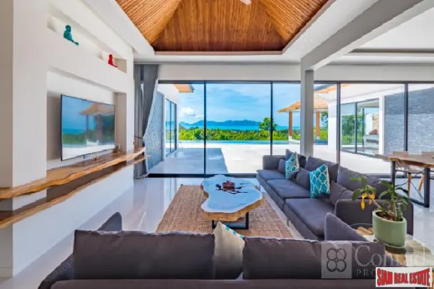 Luxurious Four Bedroom Sea View Bali-Style Pool Villa for Sale in Bophut 3