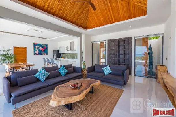 Luxurious Four Bedroom Sea View Bali-Style Pool Villa for Sale in Bophut 4