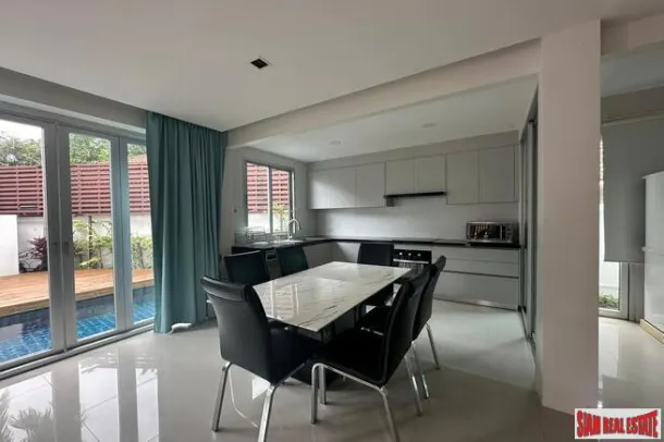 Patak Villa - Three Storey, Four Bedroom House with Private Pool for Rent in Chalong 4