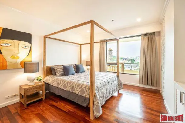 Baan ChaoPhraya Condominium - Large 1+ 1 Bedroom Condo, & Big Balcony with Views of Chao Phraya River for Rent in Krung Thonburi 2