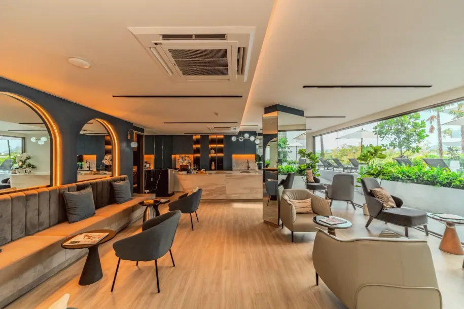 The Aqua Phuket - Brand New 2-Bedroom Luxury Waterfront Residence for Rent Near Boat Avenue 3