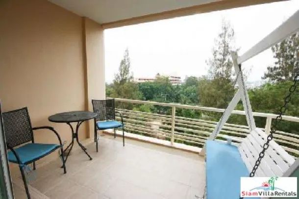 2 Bedrooms condominium for rent located only a few mins walk the Hua Hin Night Market 2