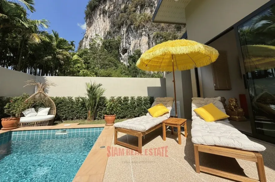 Eco-Conscious 2-Bedroom Villas With Stunning Cliff View For Sale in Nong Thaley, Krabi - Only 5 Units Available 4