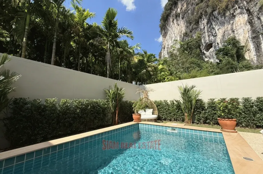 Eco-Conscious 2-Bedroom Villas With Stunning Cliff View For Sale in Nong Thaley, Krabi - Only 5 Units Available 3