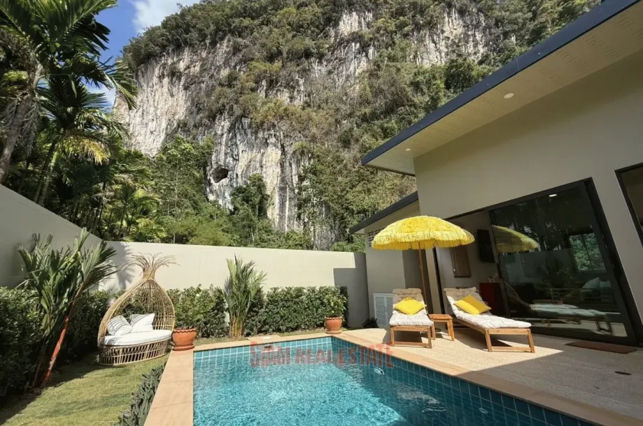 Eco-Conscious 2-Bedroom Villas With Stunning Cliff View For Sale in Nong Thaley, Krabi - Only 5 Units Available 2