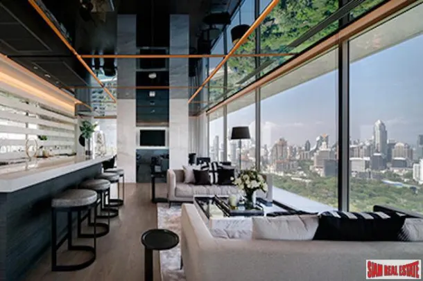 Saladaeng One - Excellent Lumphini Park Views from this Two Bedroom Condo for Rent 4