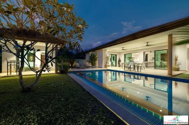 10 Pools Villa - Contemporary Four Bedroom Pool Villa for Rent in Cherng Talay 4