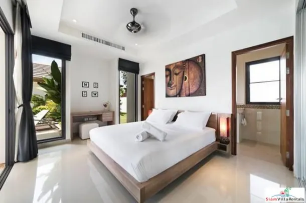 10 Pools Villa - Contemporary Four Bedroom Pool Villa for Rent in Cherng Talay 2