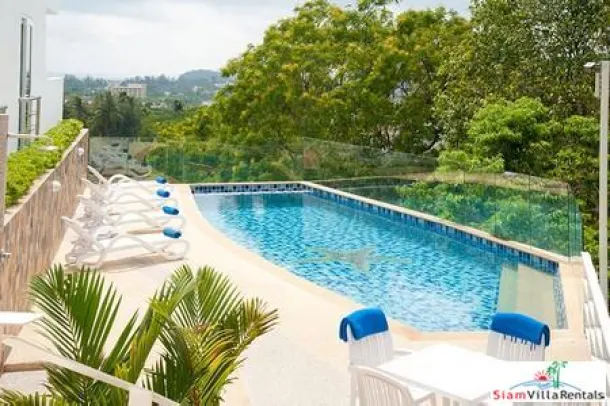 Kata Ocean View - Two Bedroom Sea View Condo for Rent in Kata Hillside Estate 2